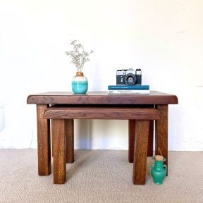 წაბლის ხის ტაბურეტი